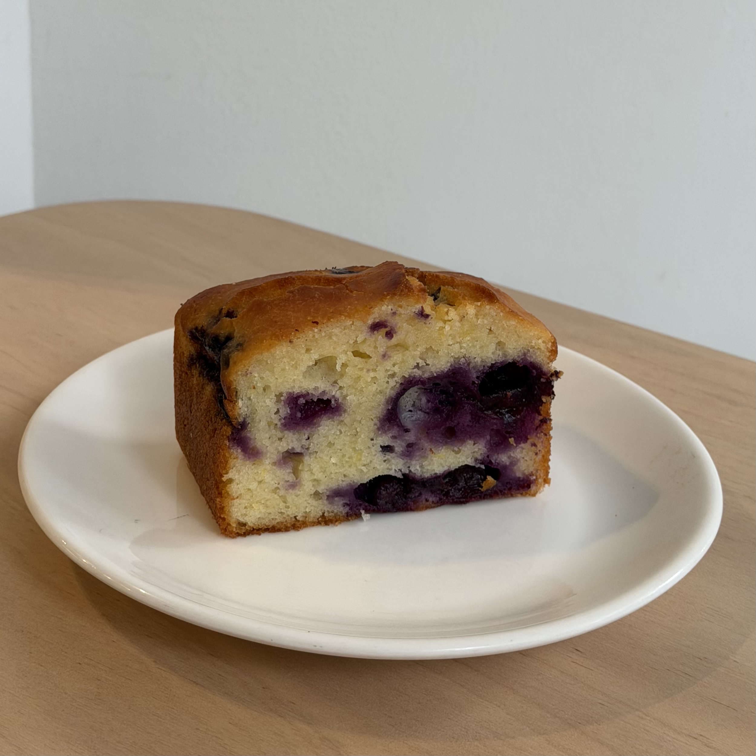 lemon blueberry yogurt loaf