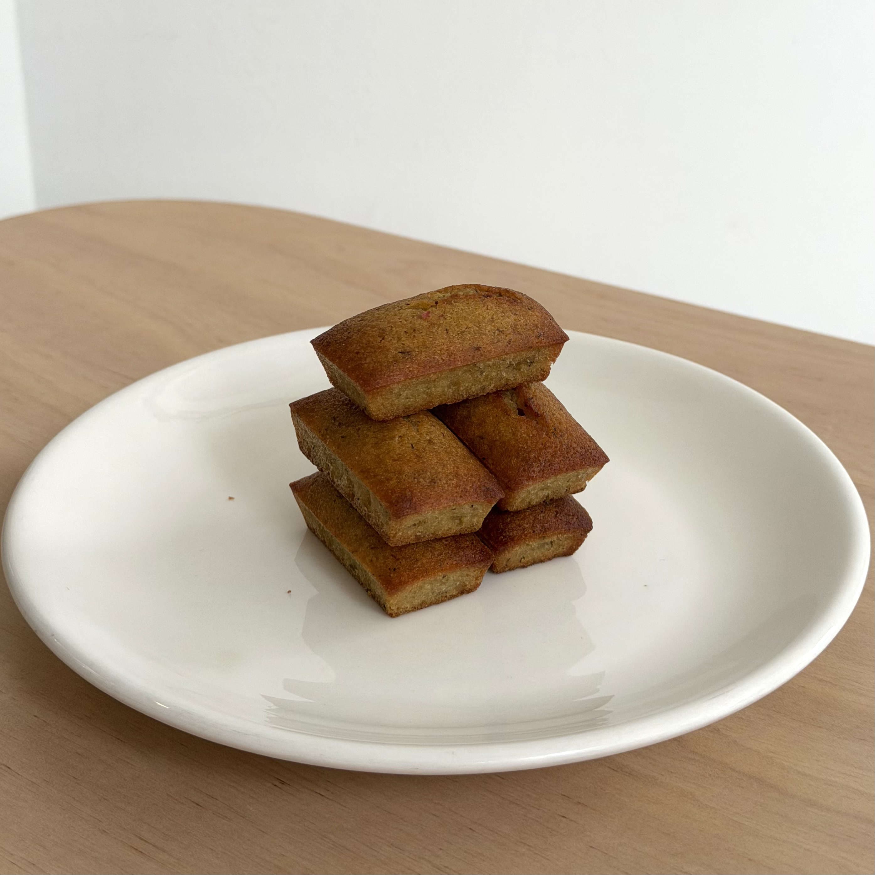 chrysanthemum financiers (5 pieces)